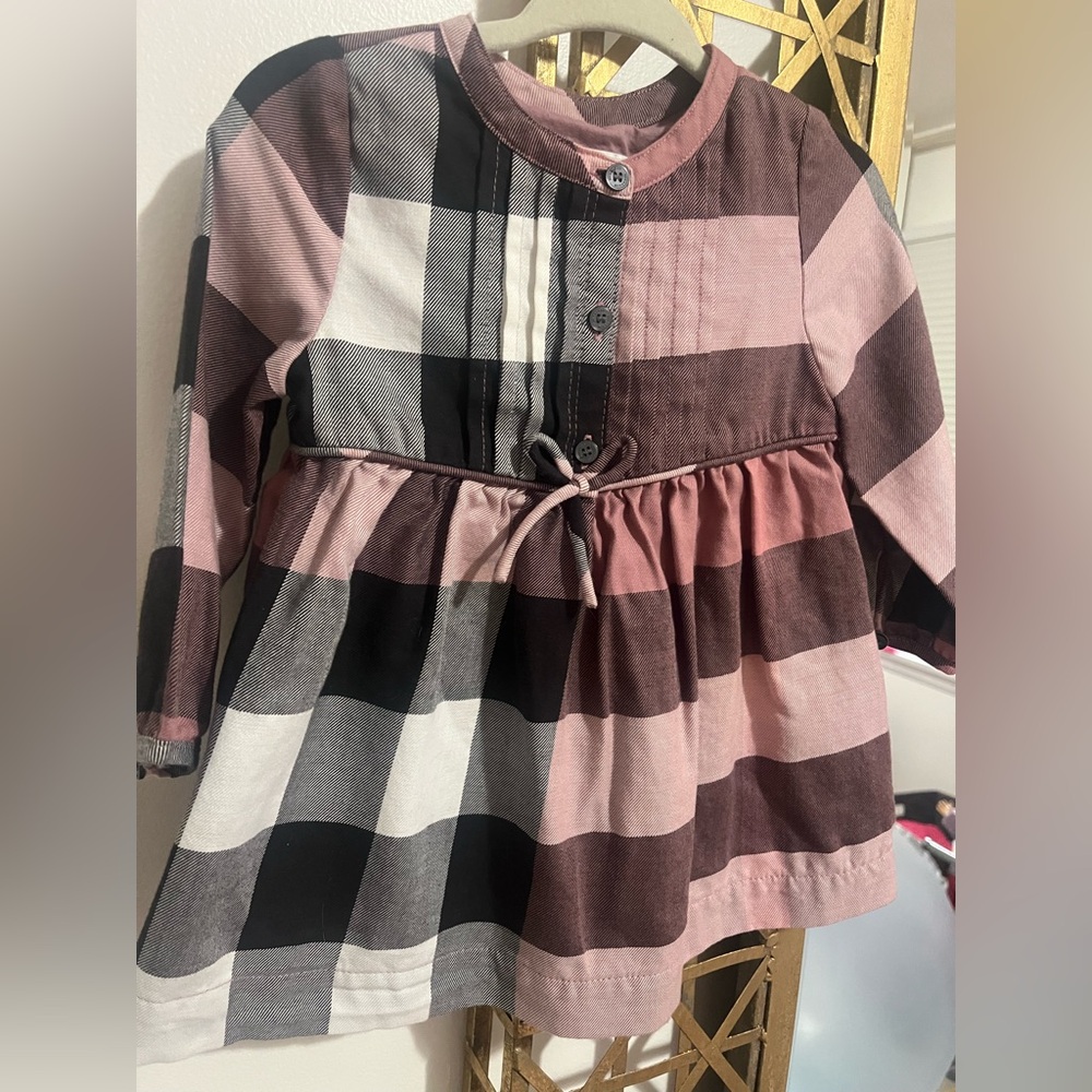 BURBERRY BABY PLAID DRESS!!